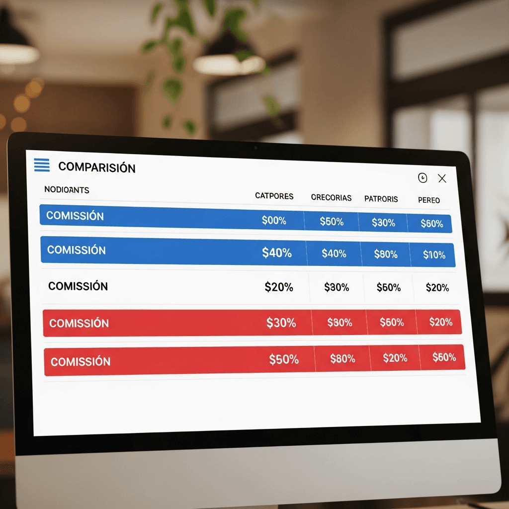 Comparativa de comisiones entre Booking y Airbnb