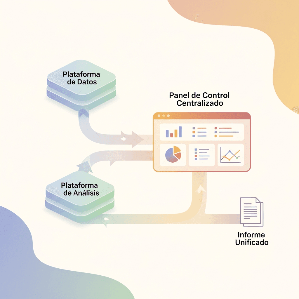 Centralizar dos plataformas en un solo panel de control