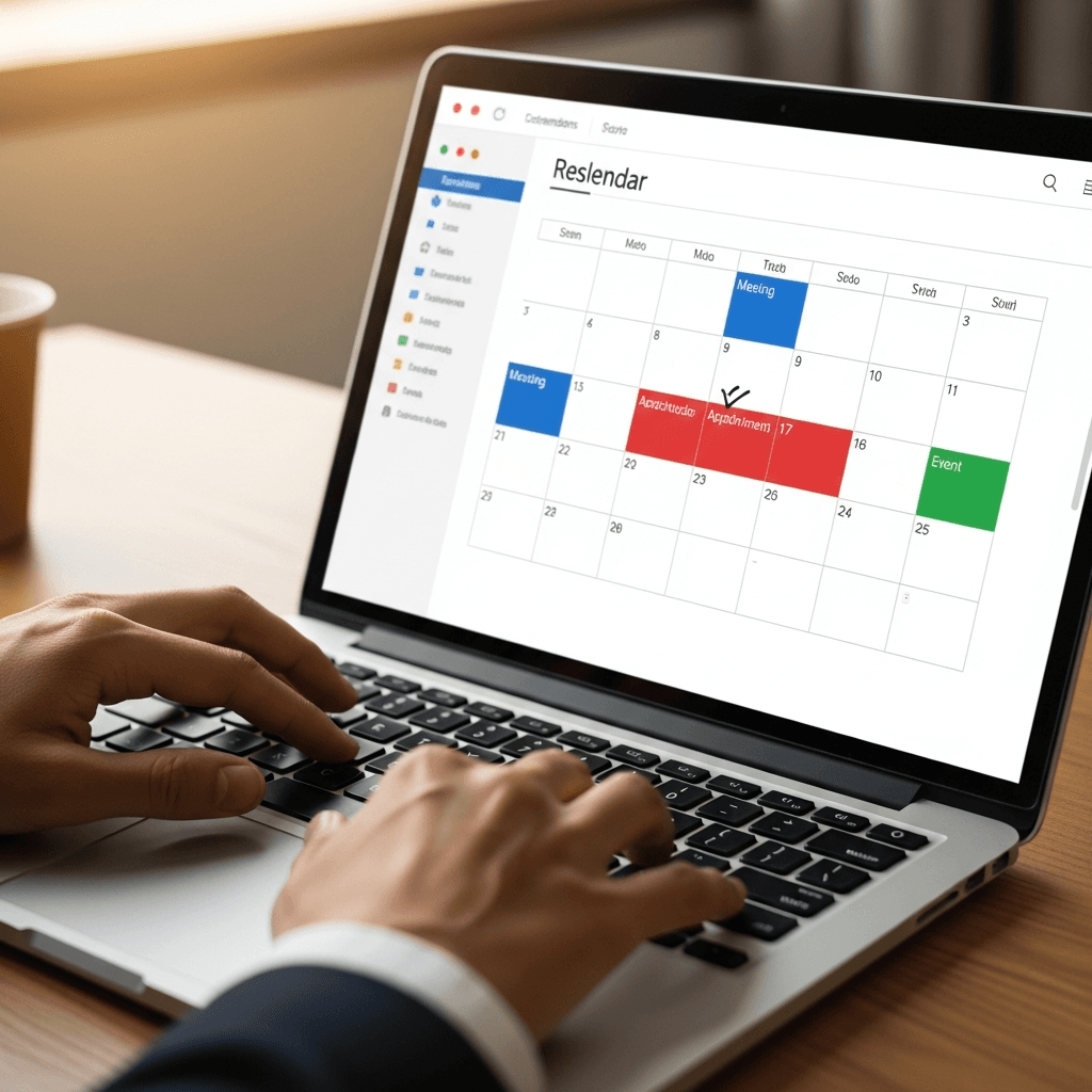 Pantalla de sincronización de calendarios en Airbnb
