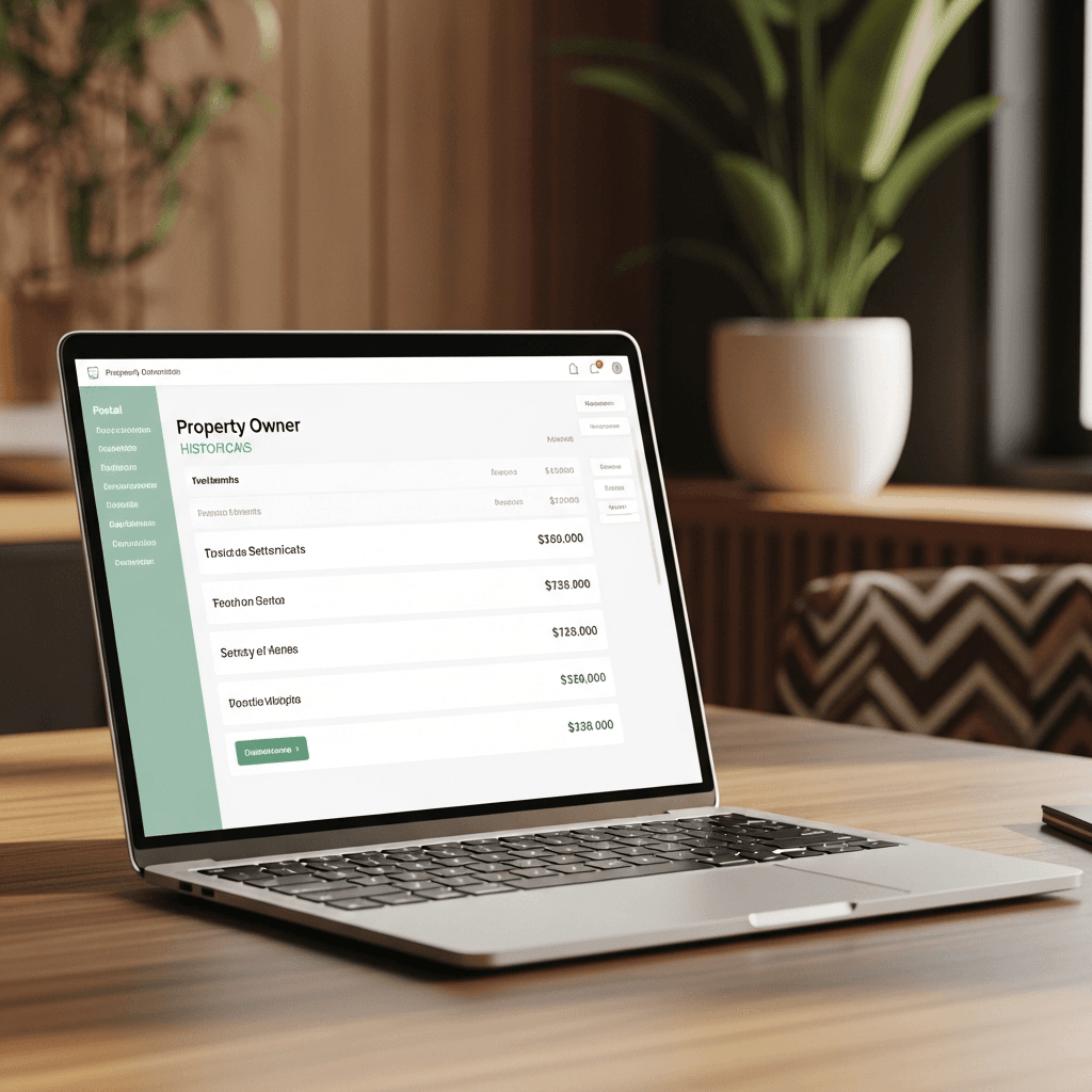 Portal del propietario con el historial mensual de liquidaciones disponible cuando lo necesite