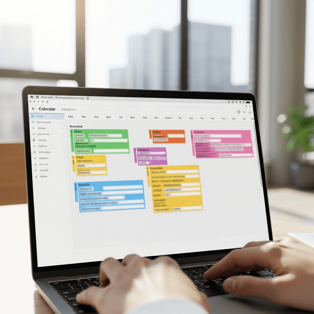 Configurando propiedades y calendarios en el primer día